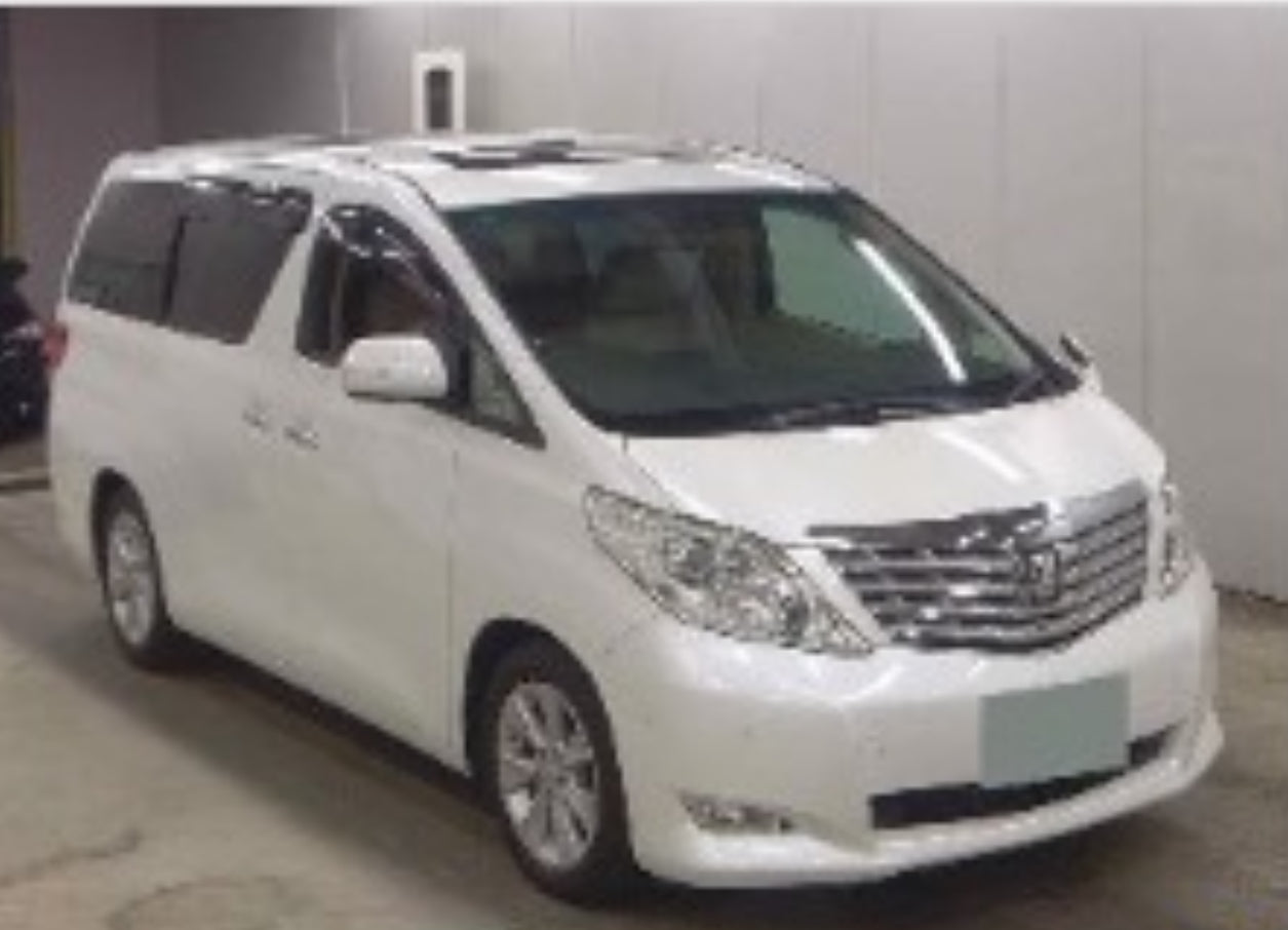 2008 TOYOTA ALPHARD GL 1 OWNER CAR IN JAPAN GRADE 4 - MEGA LOW MILEAGE- Due in December 2024