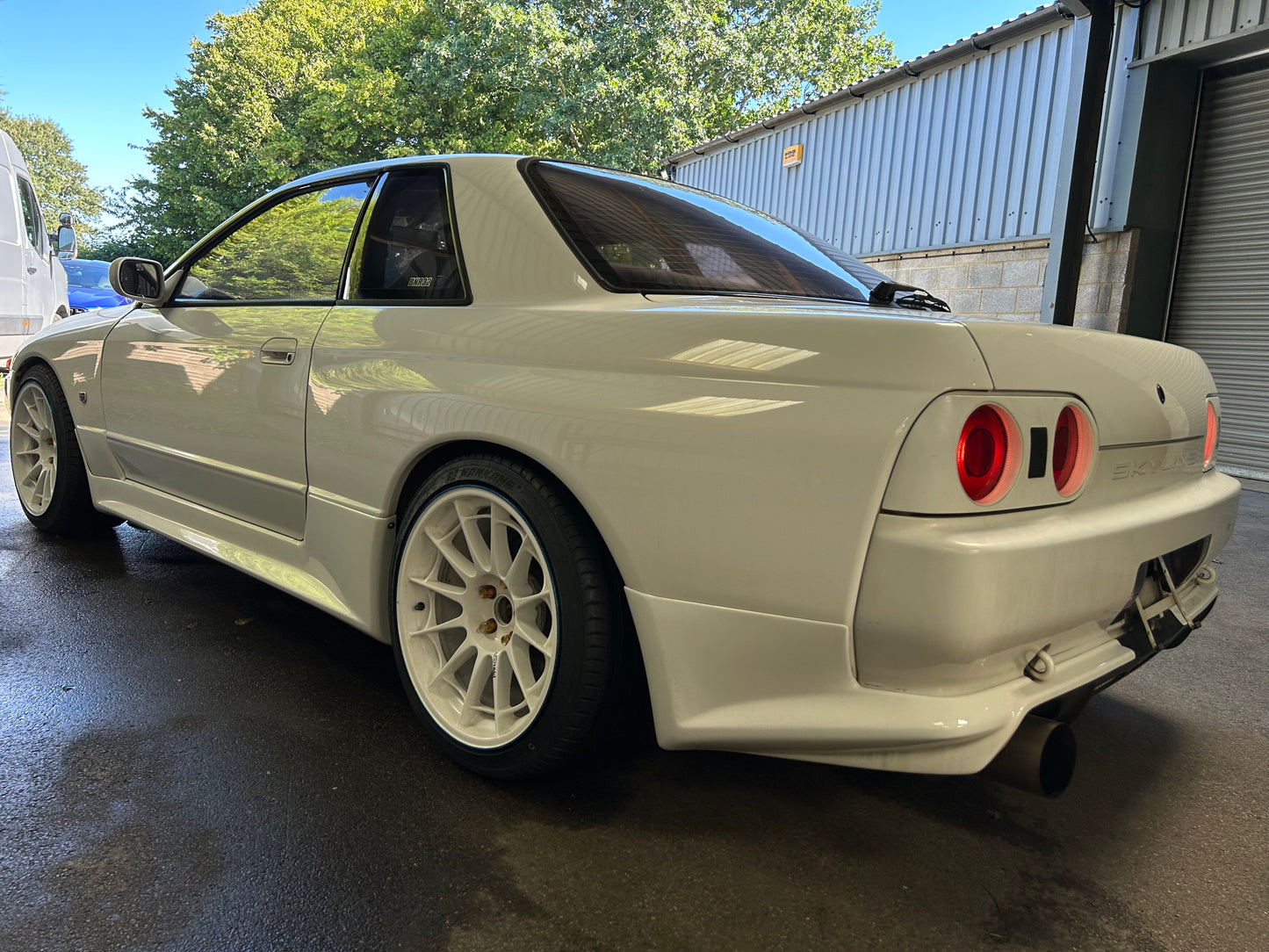 R32 GTR FRESH IMPORT ZERO RUST HKS NEW STYLE TURBOS 450BHP