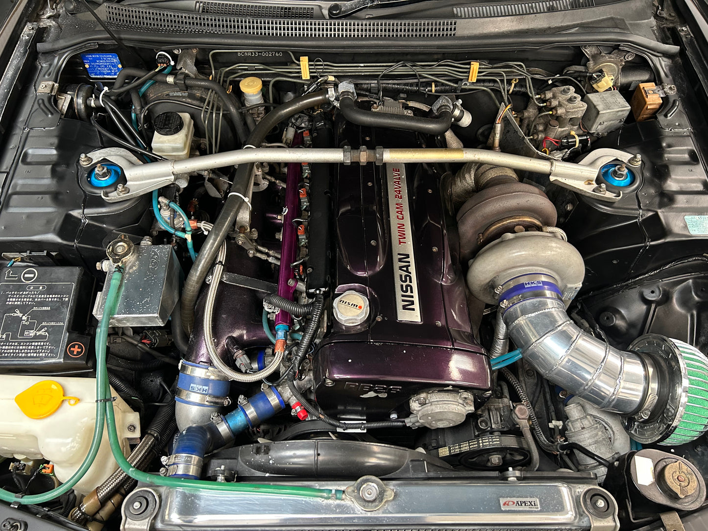 R33 GTR MIDNIGHT PURPLE 2.8 HKS STROKER 600BHP- UNDER OFFER