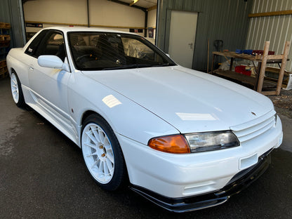 R32 GTR FRESH IMPORT ZERO RUST HKS NEW STYLE TURBOS 450BHP