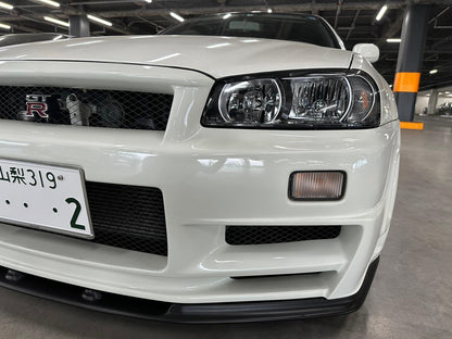 NISSAN SKYLINE R34 GTR V SPEC 2- GRADE 4.5 - mega low miles pristine- in japan awaiting shipping .