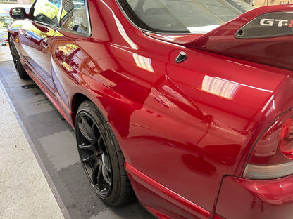 1995 NISSAN SKYLINE R33 GTR SUPER CLEAR RED