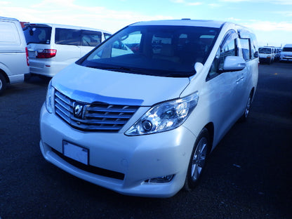 2008 TOYOTA ALPHARD GL 1 OWNER CAR IN JAPAN GRADE 4 - MEGA LOW MILEAGE- Due in December 2024