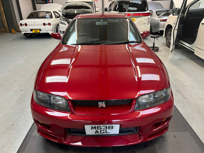 1995 NISSAN SKYLINE R33 GTR SUPER CLEAR RED