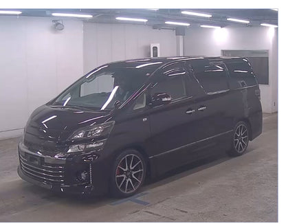 2013 TOYOTA VELLFIRE 2.4 GAZOO SPORT GRADE 4 MIDNIGHT PURPLE 58143 MILES -  due in December 2024