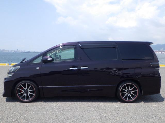 2013 TOYOTA VELLFIRE 2.4 GAZOO SPORT GRADE 4 MIDNIGHT PURPLE 58143 MILES -  due in December 2024