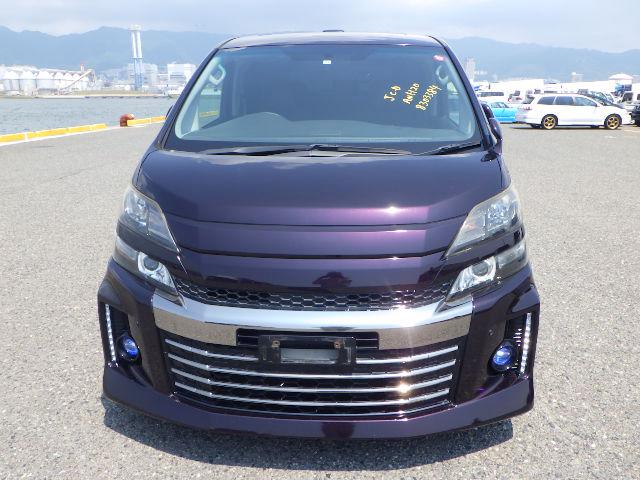 2013 TOYOTA VELLFIRE 2.4 GAZOO SPORT GRADE 4 MIDNIGHT PURPLE 58143 MILES -  due in December 2024